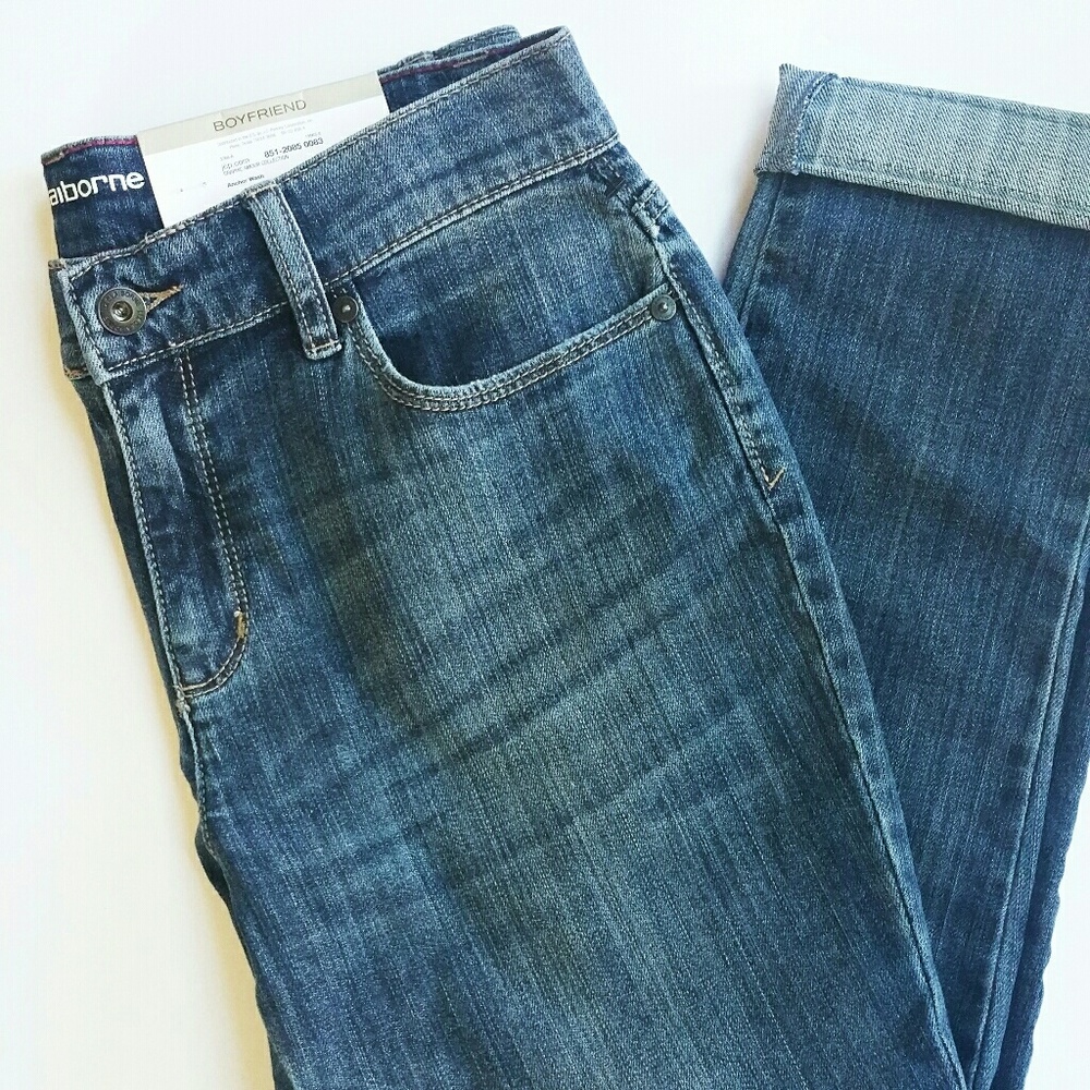 Liz Claiborne Skinny Boyfriend Jeans